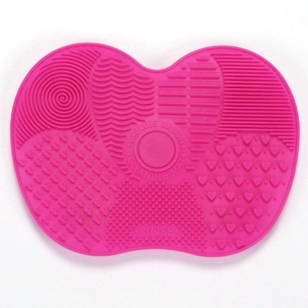 Silicone Makeup Brush Cleaning Pad Mat Brush Washing Tools Cosmetic Eyebrow Brushes Cleaner Tool Scrubber Board Makeup Cleaning