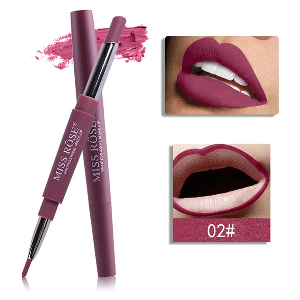 20 color lip makeup liner waterproof long-lasting red lip pencil lipstick nude makeup ladies cosmetics