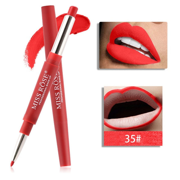 20 color lip makeup liner waterproof long-lasting red lip pencil lipstick nude makeup ladies cosmetics