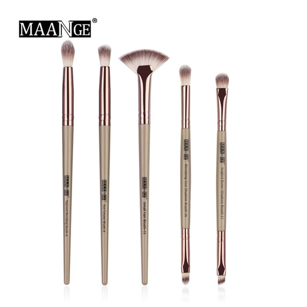 MAANGE Pro 3/5/12 pcs/lot Makeup Brushes Set Eye Shadow Blending Eyeliner Eyelash Eyebrow Brushes For Makeup New