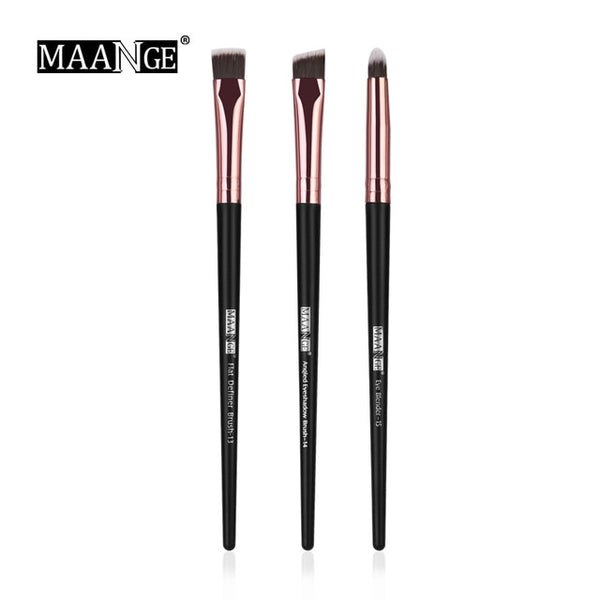 MAANGE Pro 3/5/12 pcs/lot Makeup Brushes Set Eye Shadow Blending Eyeliner Eyelash Eyebrow Brushes For Makeup New