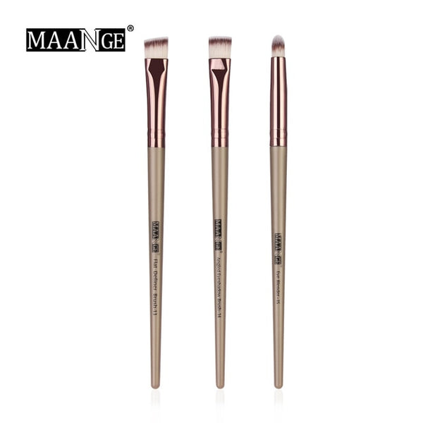 MAANGE Pro 3/5/12 pcs/lot Makeup Brushes Set Eye Shadow Blending Eyeliner Eyelash Eyebrow Brushes For Makeup New