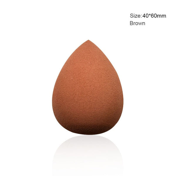 Cleaning Makeup Sponges Water Drop Sponge Puff Multiple Color Cosmetic Smooth Powder Basic Sponge Makeup Brush Tool MZS1004