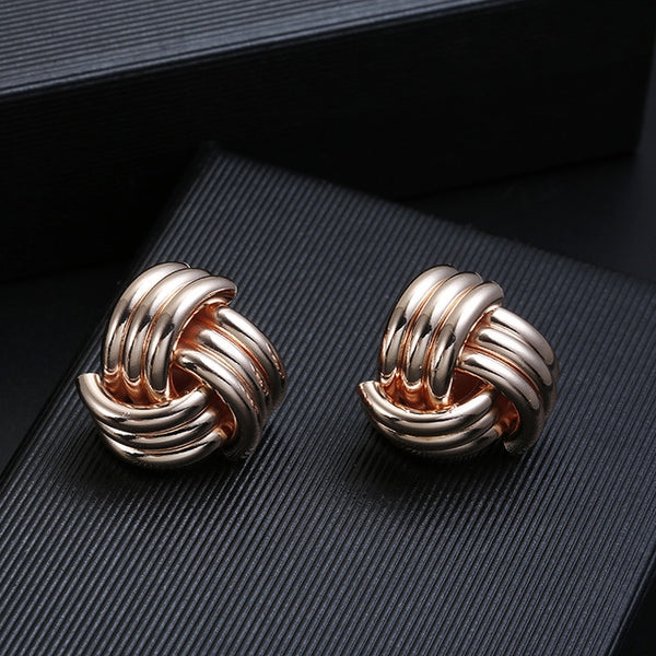 Hot Sale ZA Metal Maxi Statement Vintage Clip on Earrings Without Piercing for Women Fashion Earrings Party Gift Bijoux Jewelry
