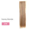 AISI BEAUTY Silky Straight Synthetic Clip in Drawstring Ponytail Hairpieces for Women Hair Extension High Temperature Fiber