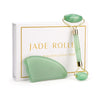 Portable Rose Quartz Facial Massage Crystal Stone Face Lift Jade Massager Roller Set Skin Care Wrinkle Removal Tool for Women