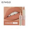 O.TWO.O 12 Colors Lips Makeup Lipstick  Lip Gloss Long Lasting Moisture Cosmetic Lipstick Red Lip Matte Lipstick Waterproof