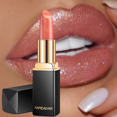 HOJO brand Brilliant Star Sky Ruby Lipstick with Mirror Waterproof and moisturizing matte face lip makeup
