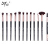 Juego de brochas de maquillaje Anmor, 3-12 unids/lote, brochas de maquillaje de cejas, pincel profesional para sombra de ojos