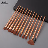 Juego de brochas de maquillaje Anmor, 3-12 unids/lote, brochas de maquillaje de cejas, pincel profesional para sombra de ojos