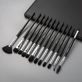 Juego de brochas de maquillaje Anmor, 3-12 unids/lote, brochas de maquillaje de cejas, pincel profesional para sombra de ojos