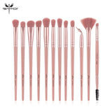 Juego de brochas de maquillaje Anmor, 3-12 unids/lote, brochas de maquillaje de cejas, pincel profesional para sombra de ojos