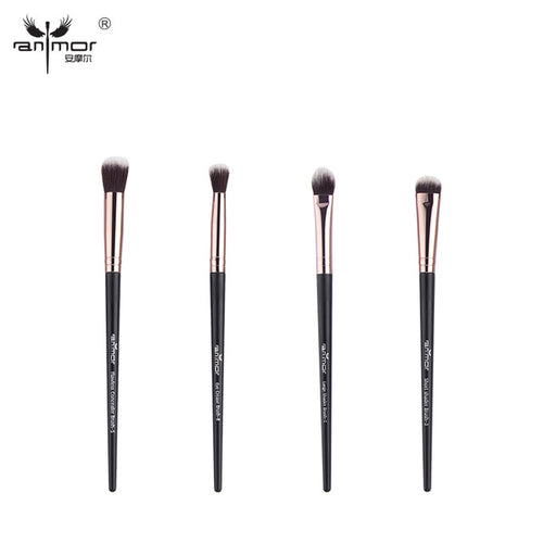 Juego de brochas de maquillaje Anmor, 3-12 unids/lote, brochas de maquillaje de cejas, pincel profesional para sombra de ojos