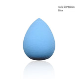 Cleaning Makeup Sponges Water Drop Sponge Puff Multiple Color Cosmetic Smooth Powder Basic Sponge Makeup Brush Tool MZS1004