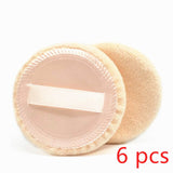 New 2020 Arrivals 2/6Pcs Women Beauty Facial Face Body Powder Puff Cosmetic Beauty Makeup Foundation Soft Sponge Girl Lady Gift