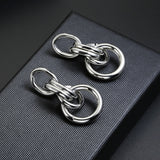 Hot Sale ZA Metal Maxi Statement Vintage Clip on Earrings Without Piercing  for Women Fashion Earrings Party Gift Bijoux Jewelry